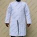 Front Closed Long Sleeves Gambeson with Straight Bottom and Neck Closing with Laces
