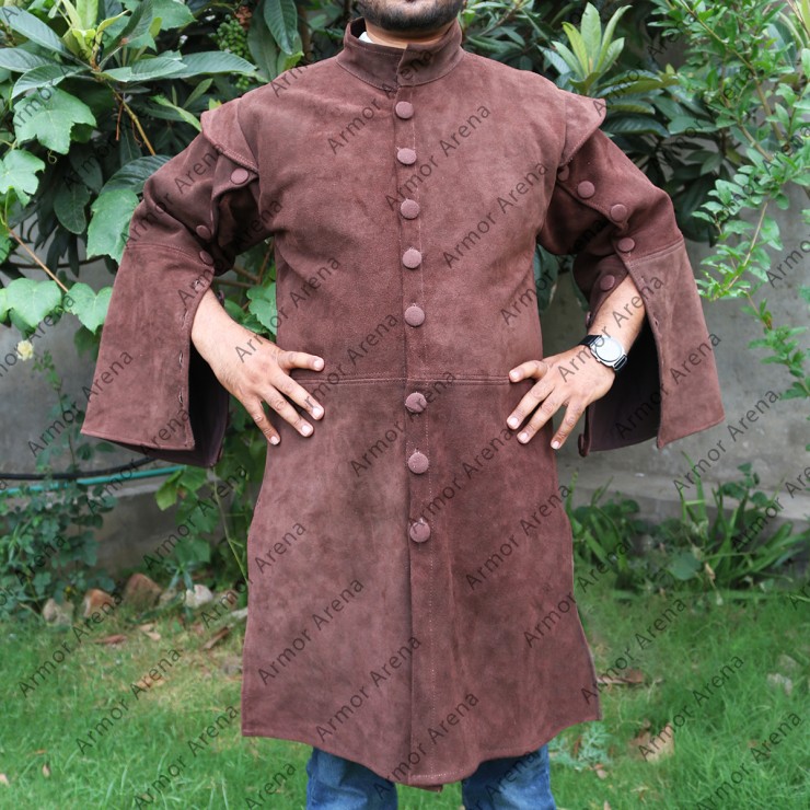 Musketeer Cloak Royale Suede