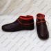 Medieval Leather Ankle Shoes 13th-14th Century