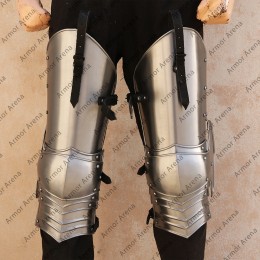 Medieval Knight Half Leg Armor Medieval Knight Half Leg Armor