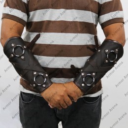 Berserker Leather Bracers