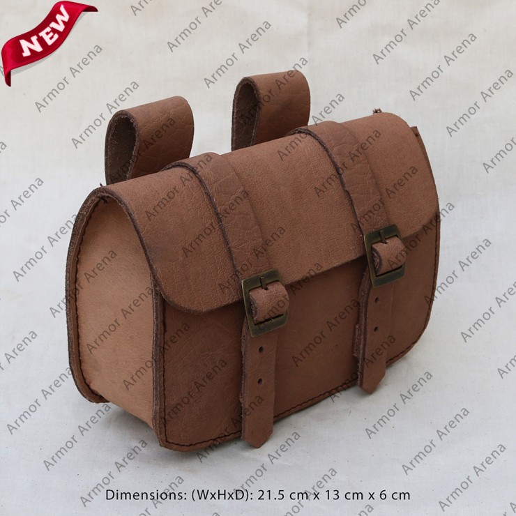 infantry Leather Belt Bag