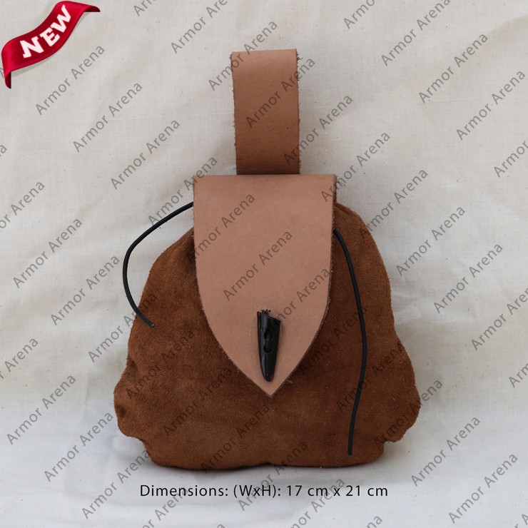 Suede Leather Belt Bag