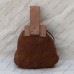 Suede Leather Belt Bag