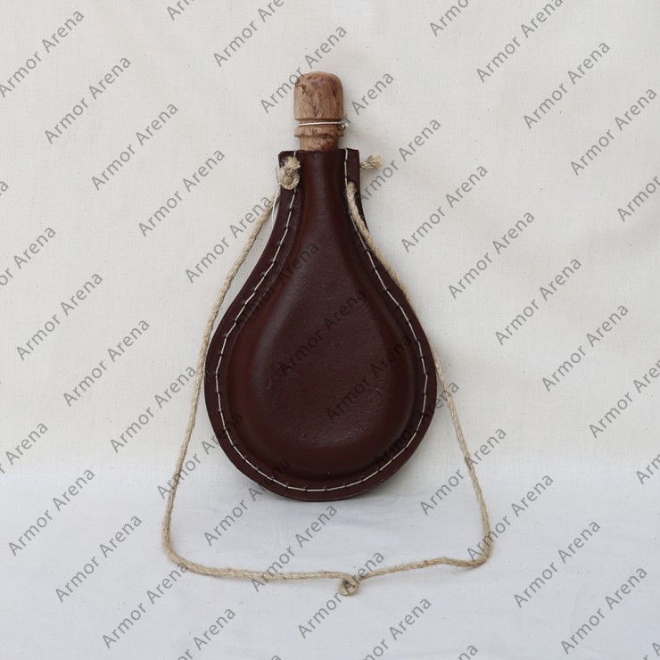 Leather Water Bottle - II