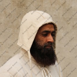 Lothar Padded Arming Linen Cap Version 2