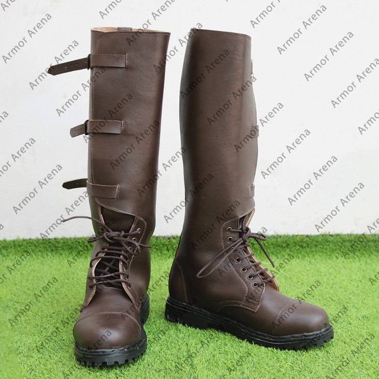 Cavalry 3-Buckle Boots