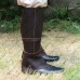 Giotto Leather Greaves