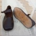 Latchet Shoe with Strap and Buckle