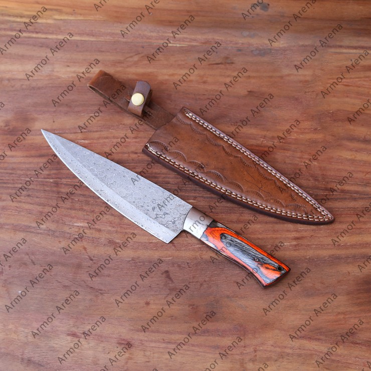 Fixed Blade  Damascus Knife