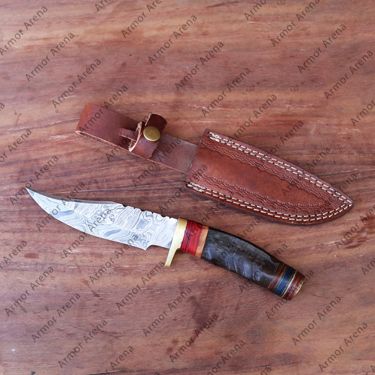 Fixed Blade  Damascus Knife