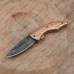 Folding Damascus Knife