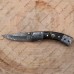 Folding Damascus Knife