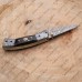 Folding Damascus Knife