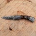 Folding Damascus Knife