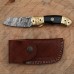 Folding Damascus Knife
