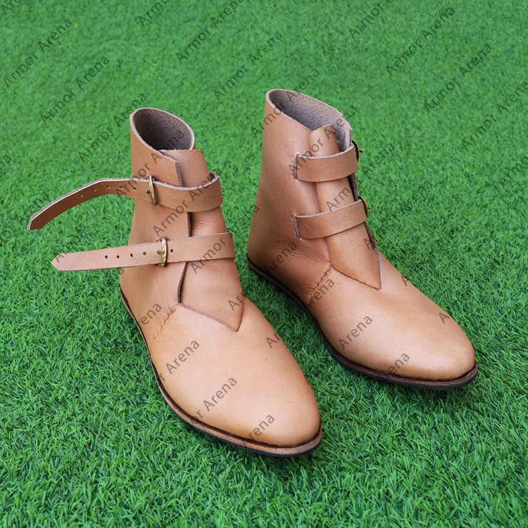 Middle Age Hand Made Leather Shoes