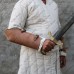 Viking Leather Bracers with Elbow Guard