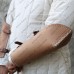 Viking Leather Bracers with Elbow Guard