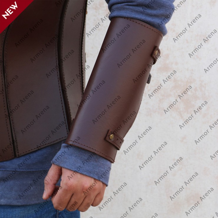 Melina Leather Bracers