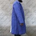 Front Closed Long Sleeves Gambeson with Straight Bottom and Neck Closing with Laces