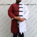 Medieval Gambeson in Two Colors with Long Sleeves and Pointed Bottom