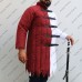 Medieval Gambeson in Two Colors with Long Sleeves and Pointed Bottom