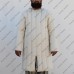 Front Closed Long Sleeves Gambeson with Straight Bottom and Neck Closing with Laces