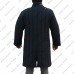 Front Closed Long Sleeves Gambeson with Straight Bottom and Neck Closing with Leather Strap