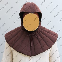 Padded Arming Hood With Collar
