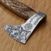 Hand Made Damascus Steel Axe