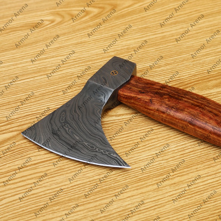 Hand Made Damascus Steel Axe