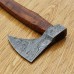 Hand Made Damascus Steel Axe