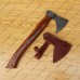 Hand Made Damascus Steel Axe