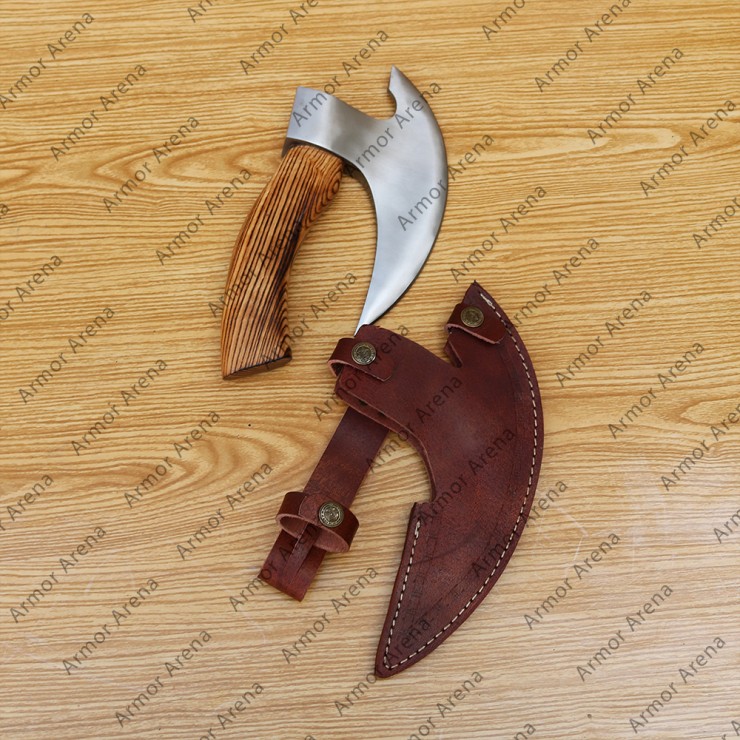 Hand Made Damascus Steel Axe