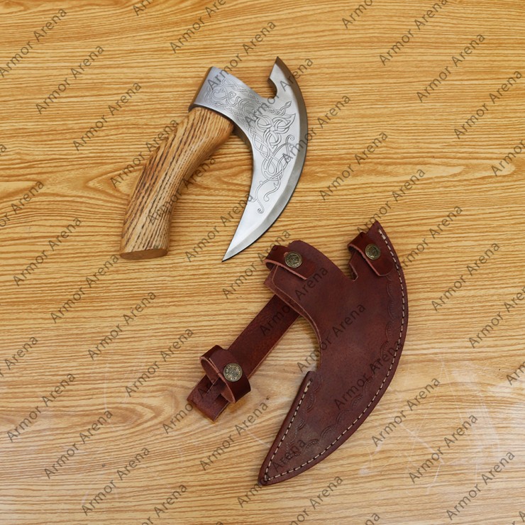 Hand Made Damascus Steel Axe