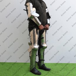  Arm and Leg Armor Set With Back Plates