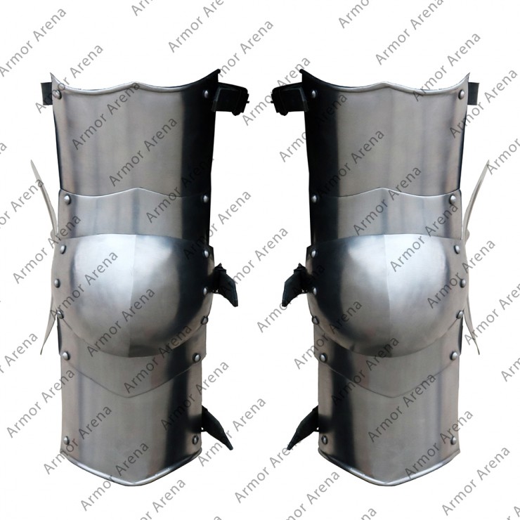 Gothic style half leg Guard