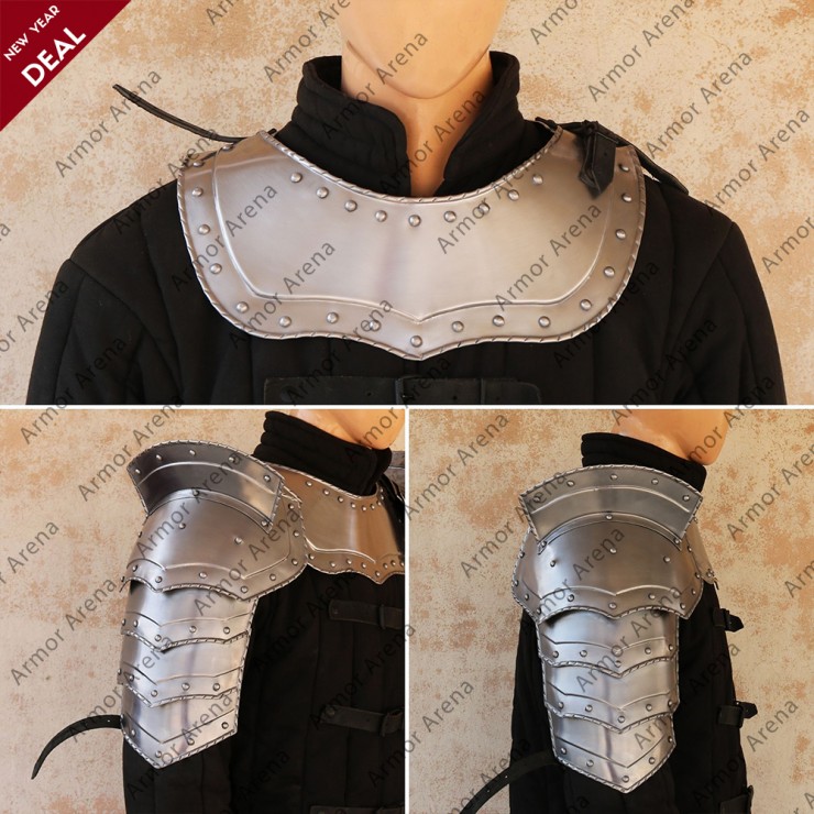 Combat Shoulders & Gorget
