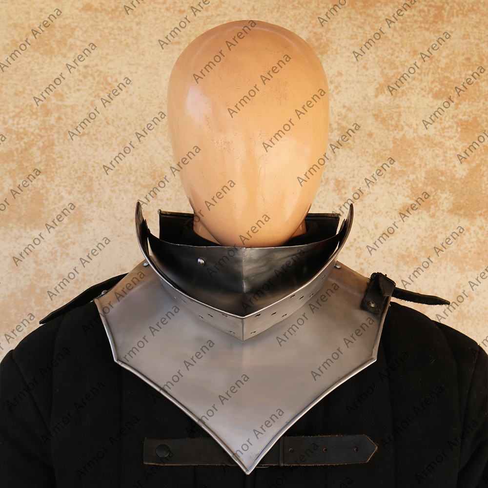 Articulated Bevor with Gorget