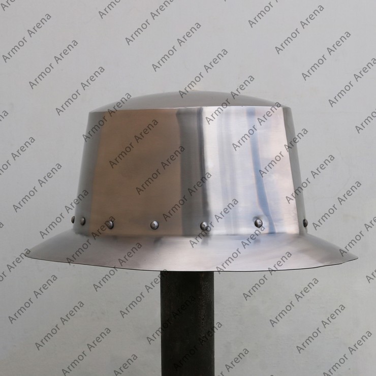Flat Topped Kettle Hat (Eisenhut) 13th14th Century
