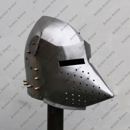 Houndskull Bascinet Helmet 14th,15th century